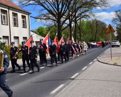 zdjęcie przedstawia Ochotniczą Straż Pożarną z Borowia